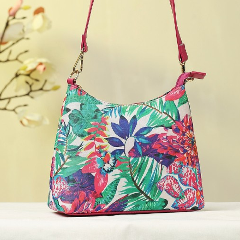 Floral Printed Shoulder Bag