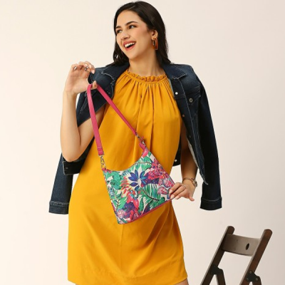 Floral Printed Shoulder Bag