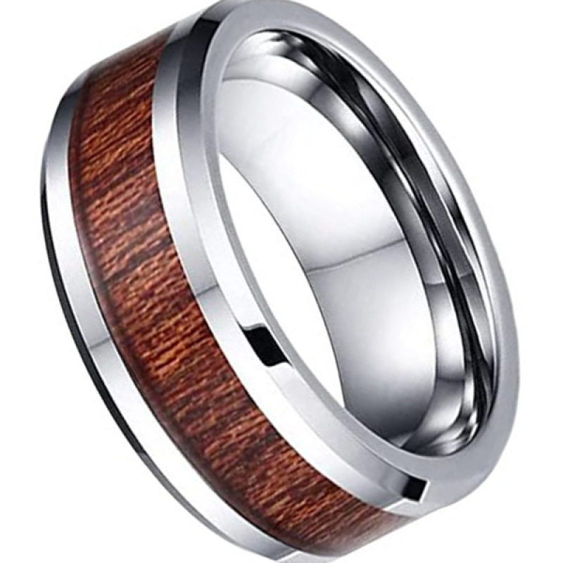 Men Silver-Plated Band Ring